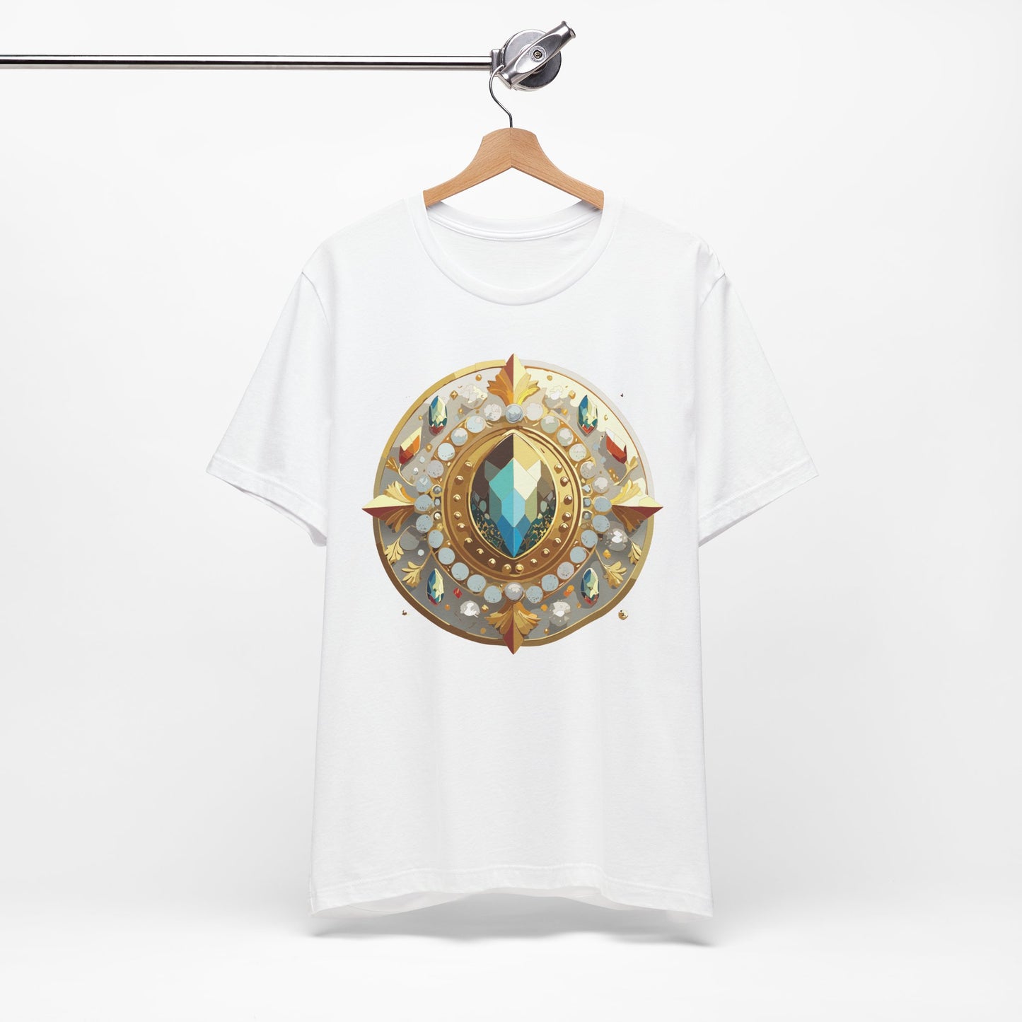 Medallion Shirt, Shirt with Medallion, Tee Shirt with Medal