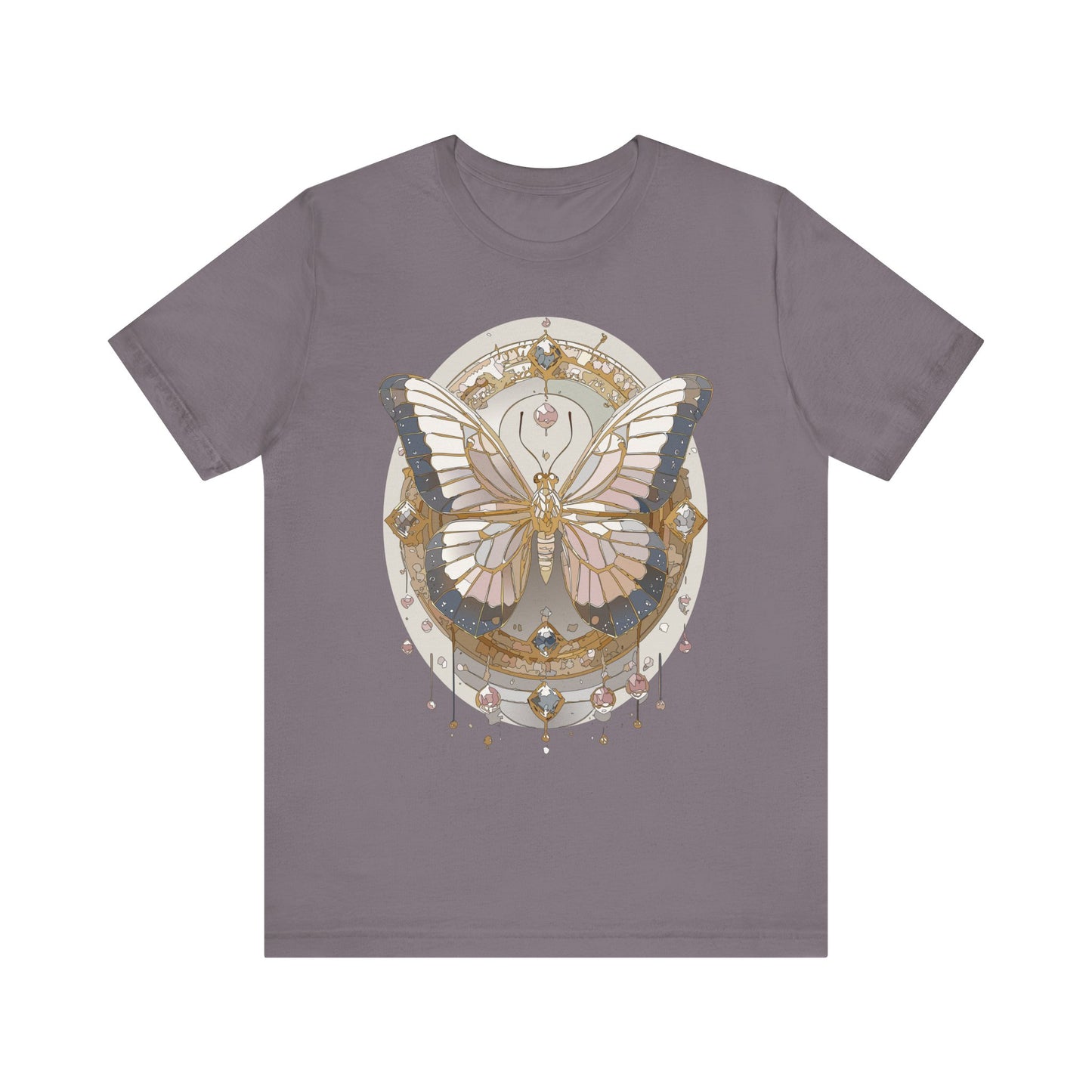Butterfly Shirt, Shirt with Butterfly, Tee Shirt with Antique Butterfly