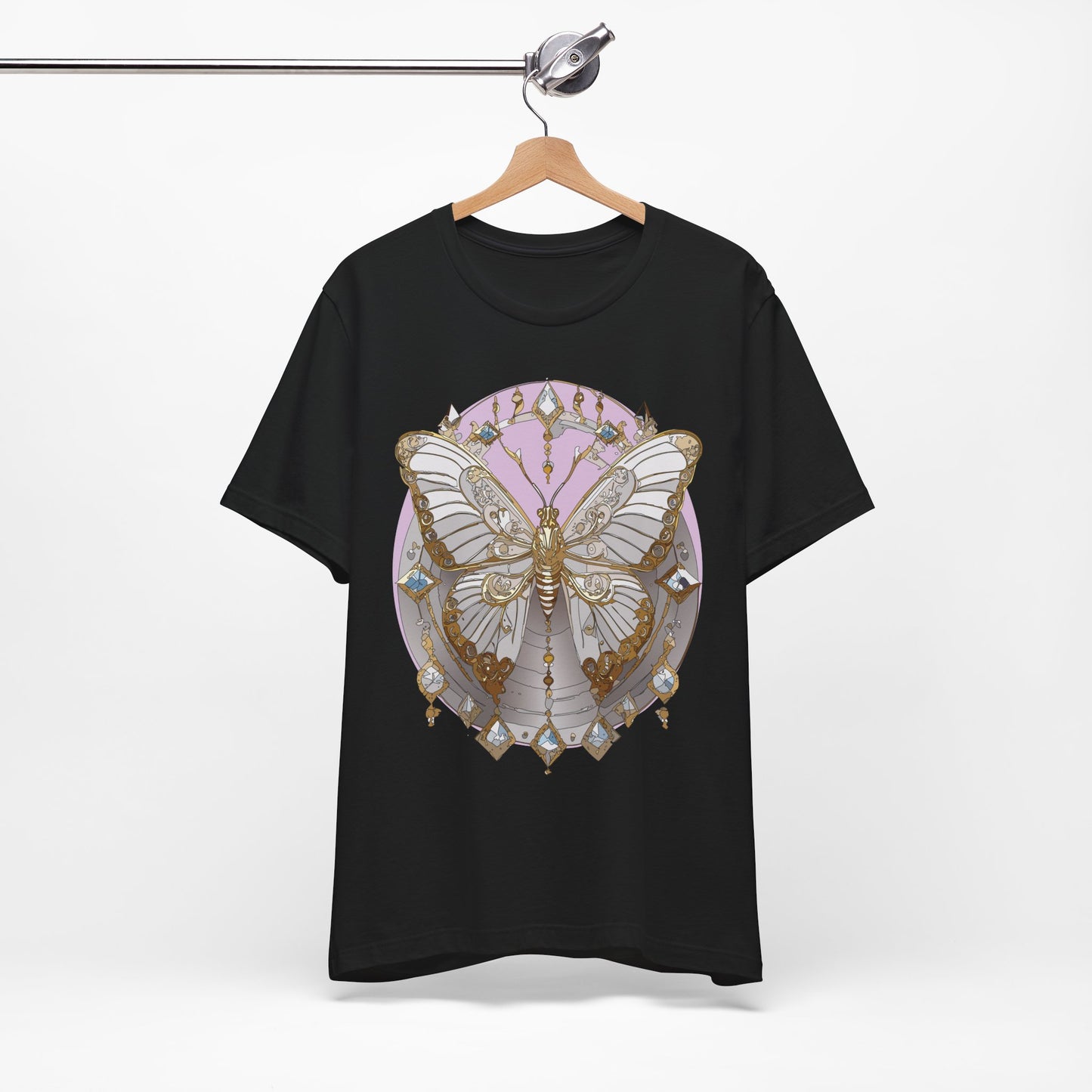 Butterfly Shirt, Shirt with Butterfly, Tee Shirt with Antique Butterfly