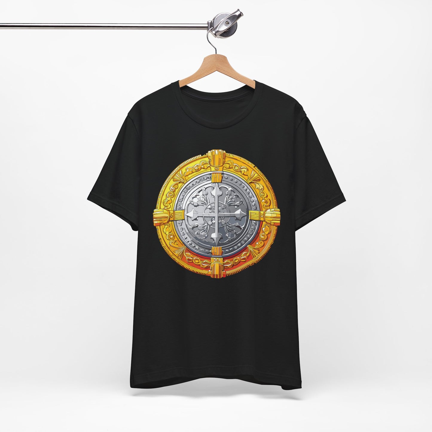 Coin Shirt, Shirt with Coin, Tee Shirt with Gold Coin, Shirt with Antique Coin