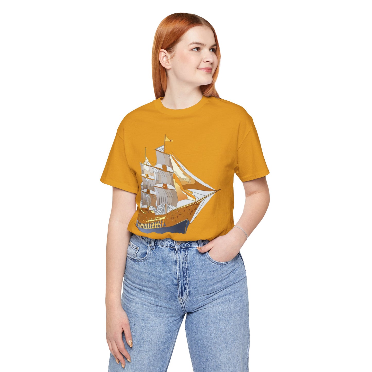 Ship Shirt, Shirt with Ship, Tee shirt with Ship