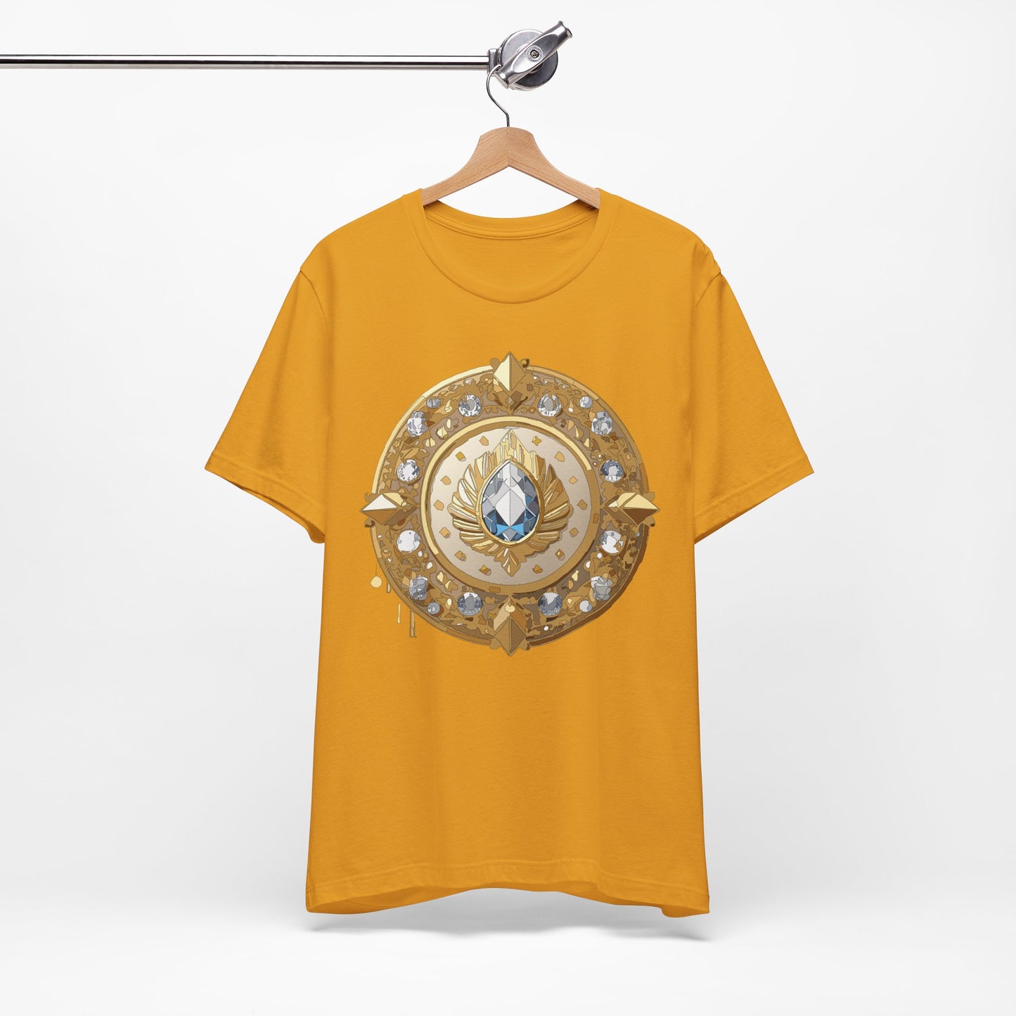 Medallion Shirt, Shirt with Medallion, Tee Shirt with Medal