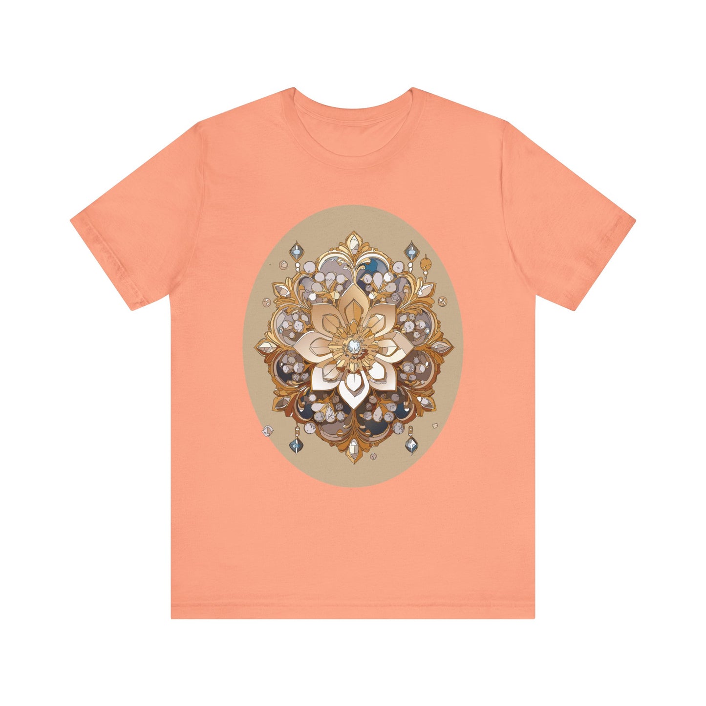 Floral Shirt, Flower Shirt, Tee Shirt with Antique Flower