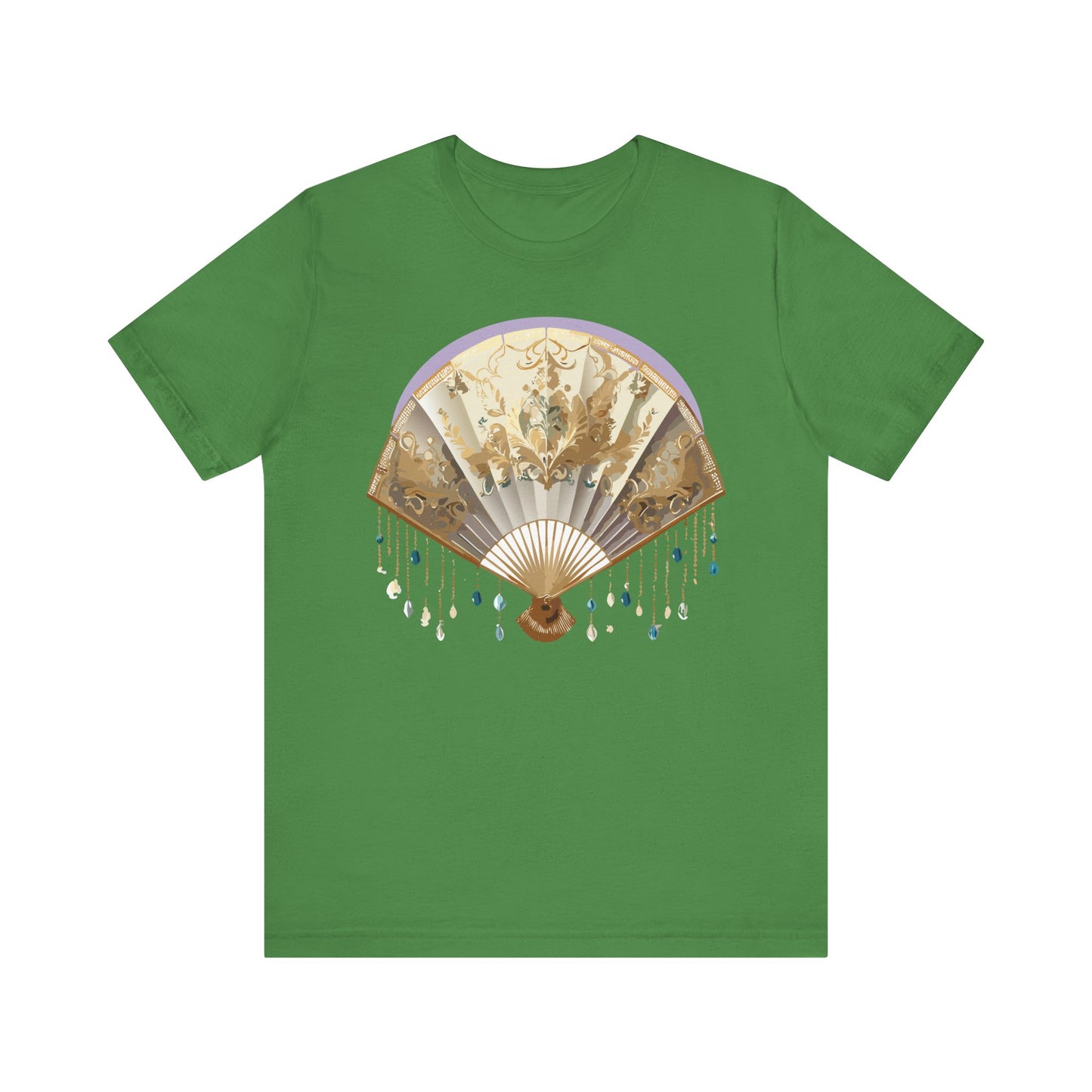 Fan shirt, Shirt with Fan, Tee Shirt with Gold Blower