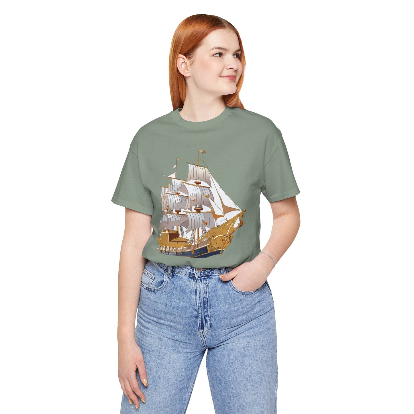 Ship Shirt, Shirt with Ship, Tee shirt with Ship