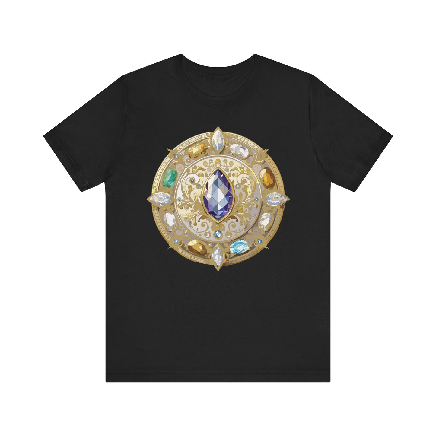 Medallion Shirt, Shirt with Medallion, Tee Shirt with Medal