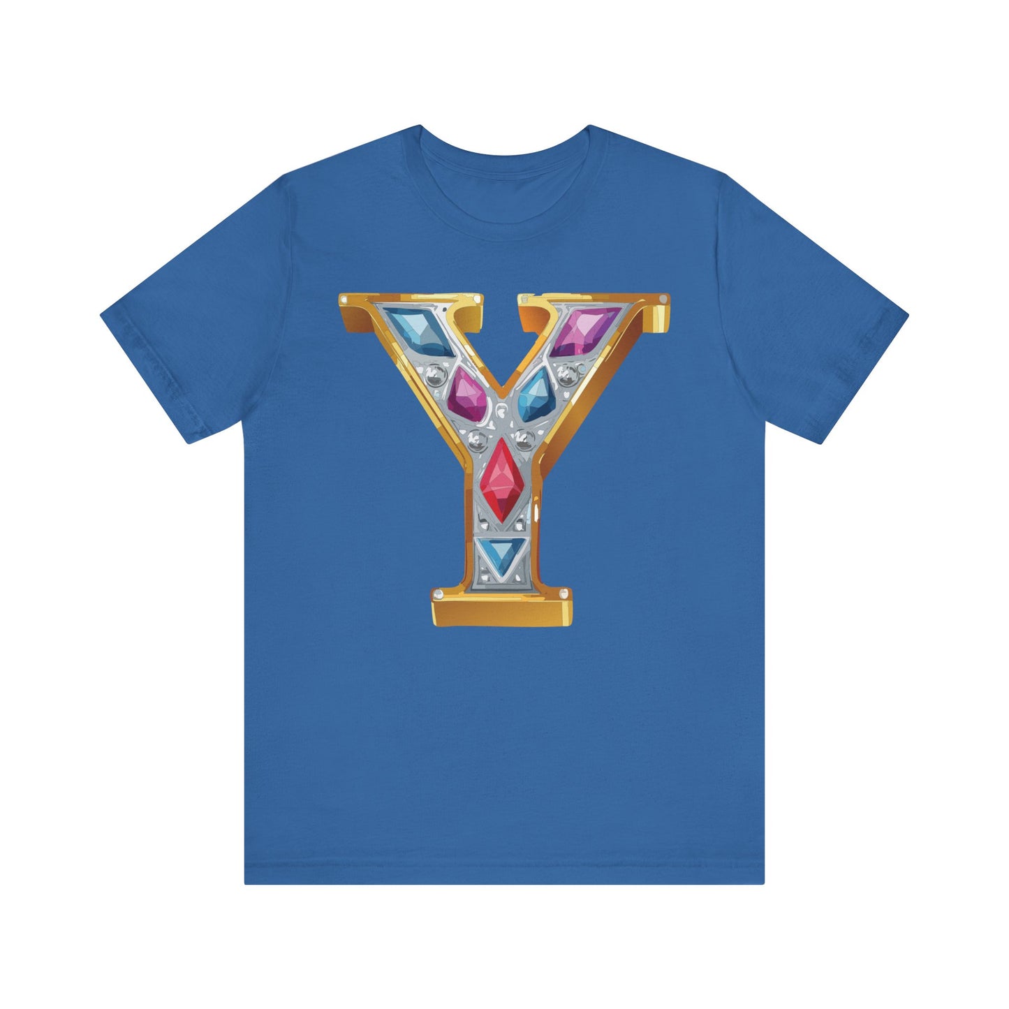 Letter Shirt, Shirt with Letters, Tee Shirt with Gold Letter, Shirt with Antique Letters