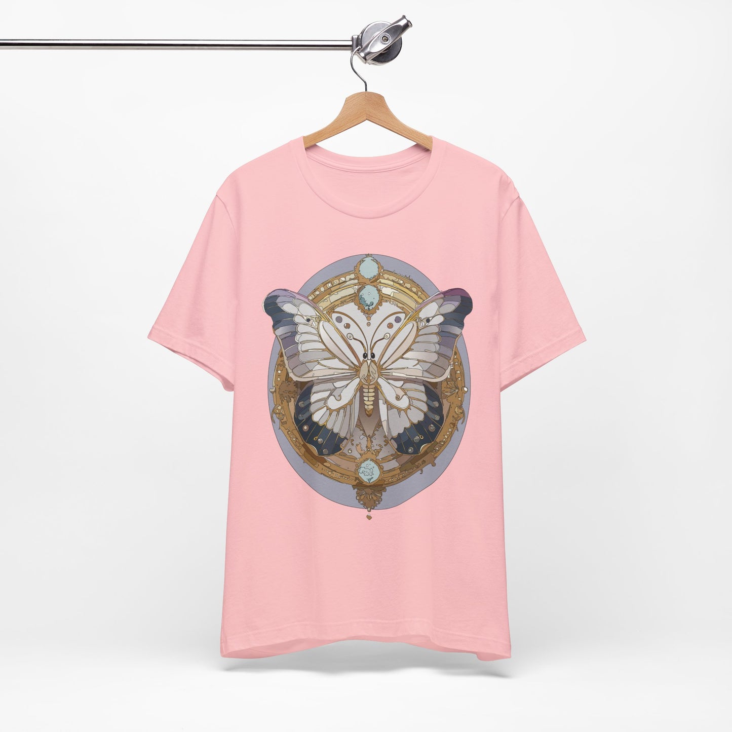 Butterfly Shirt, Shirt with Butterfly, Tee Shirt with Antique Butterfly