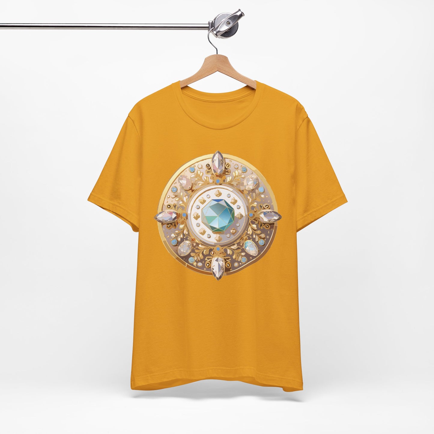 Medallion Shirt, Shirt with Medallion, Tee Shirt with Medal