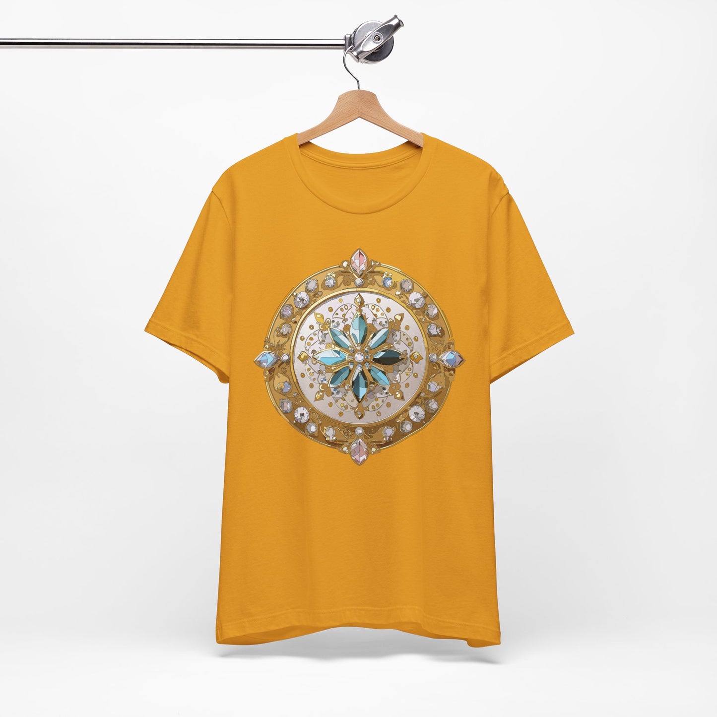 Medallion Shirt, Shirt with Medallion, Tee Shirt with Medal