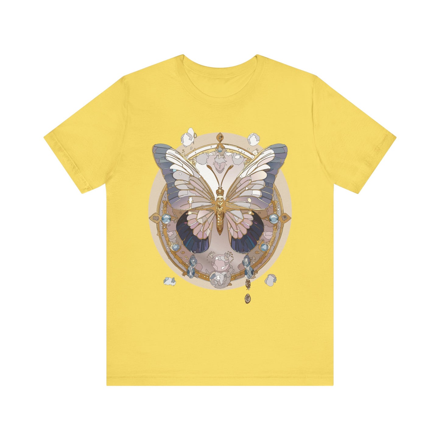 Butterfly Shirt, Shirt with Butterfly, Tee Shirt with Antique Butterfly