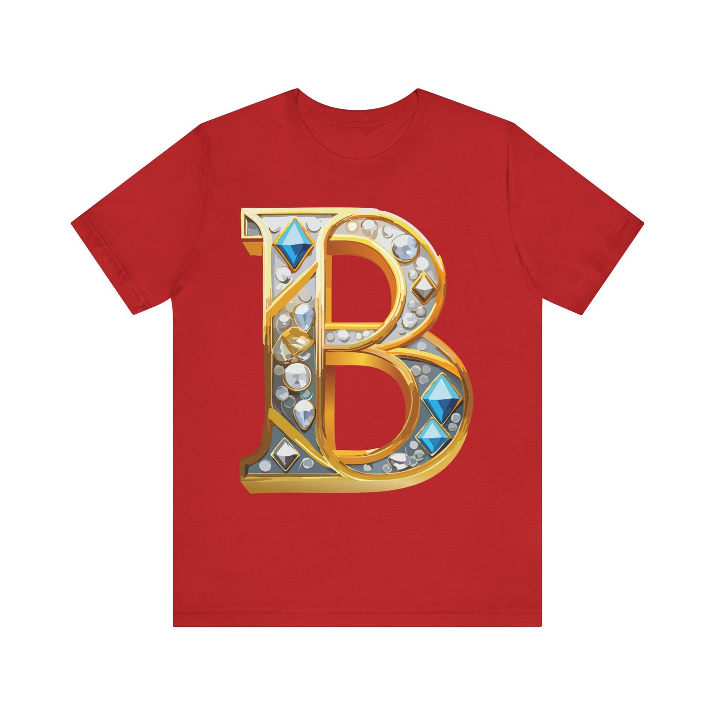 Letter Shirt, Shirt with Letters, Tee Shirt with Gold Letter, Shirt with Antique Letters