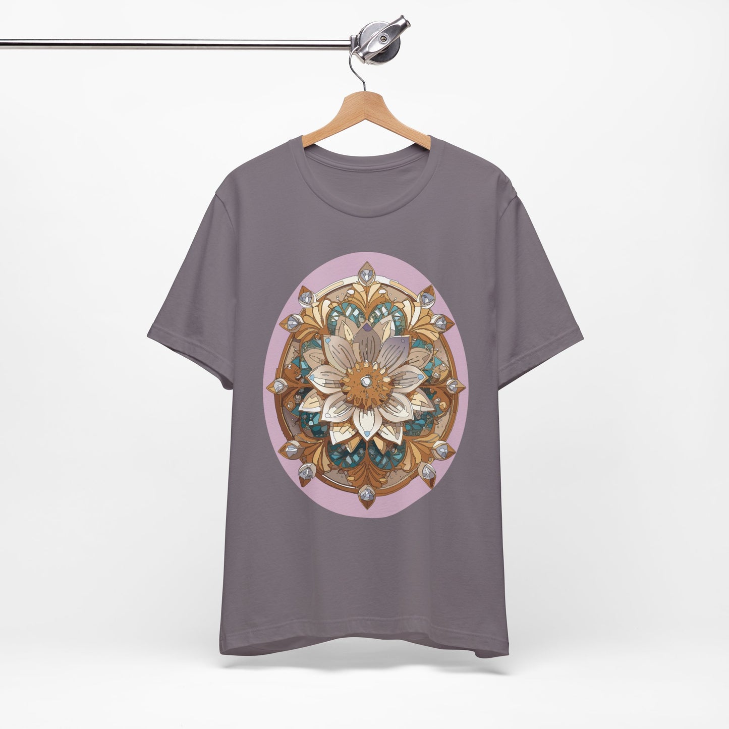 Floral Shirt, Flower Shirt, Tee Shirt with Antique Flower