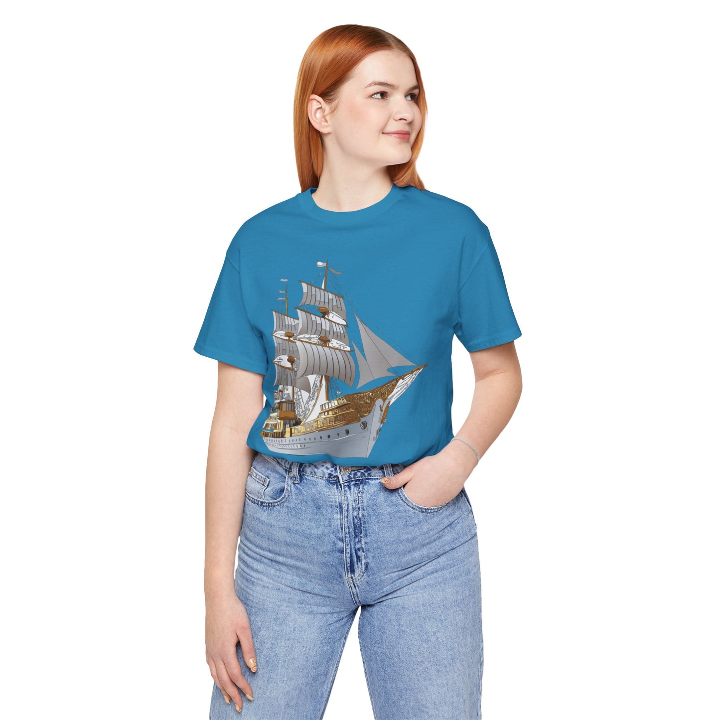 Ship Shirt, Shirt with Ship, Tee shirt with Ship
