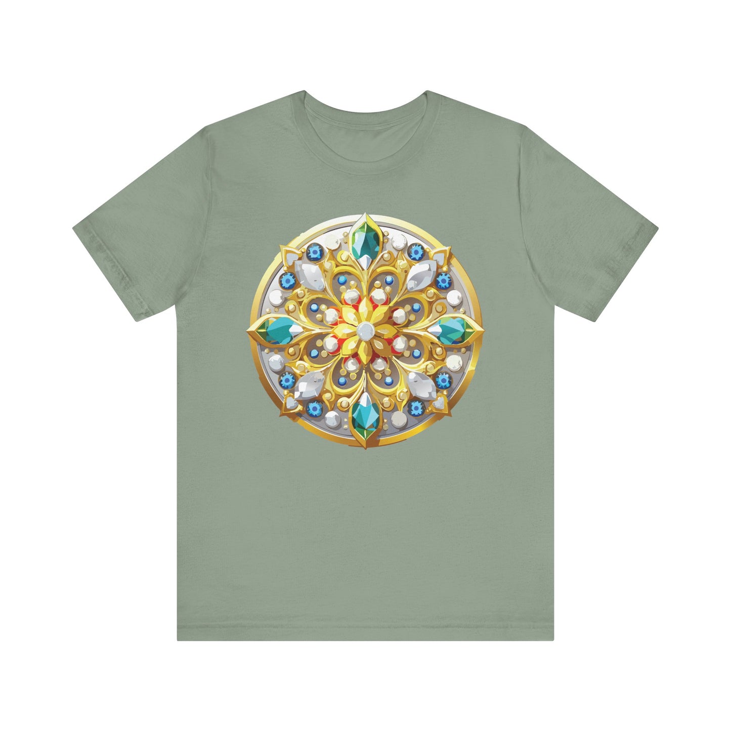 Medallion Shirt, Shirt with Medallion, Tee Shirt with Medal