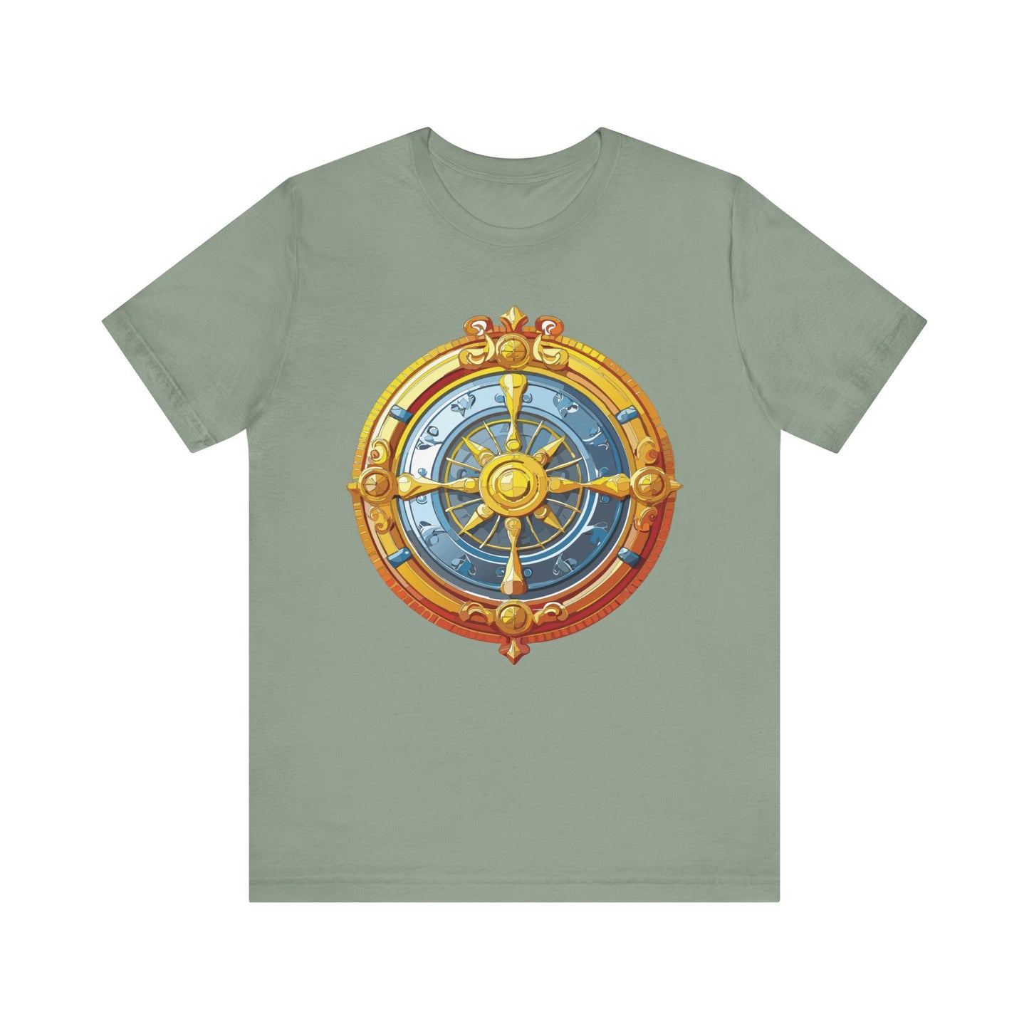 Coin Shirt, Shirt with Coin, Tee Shirt with Gold Coin, Shirt with Antique Coin