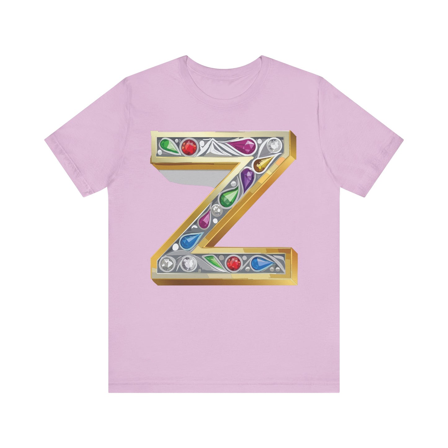 Letter Shirt, Shirt with Letters, Tee Shirt with Gold Letter, Shirt with Antique Letters