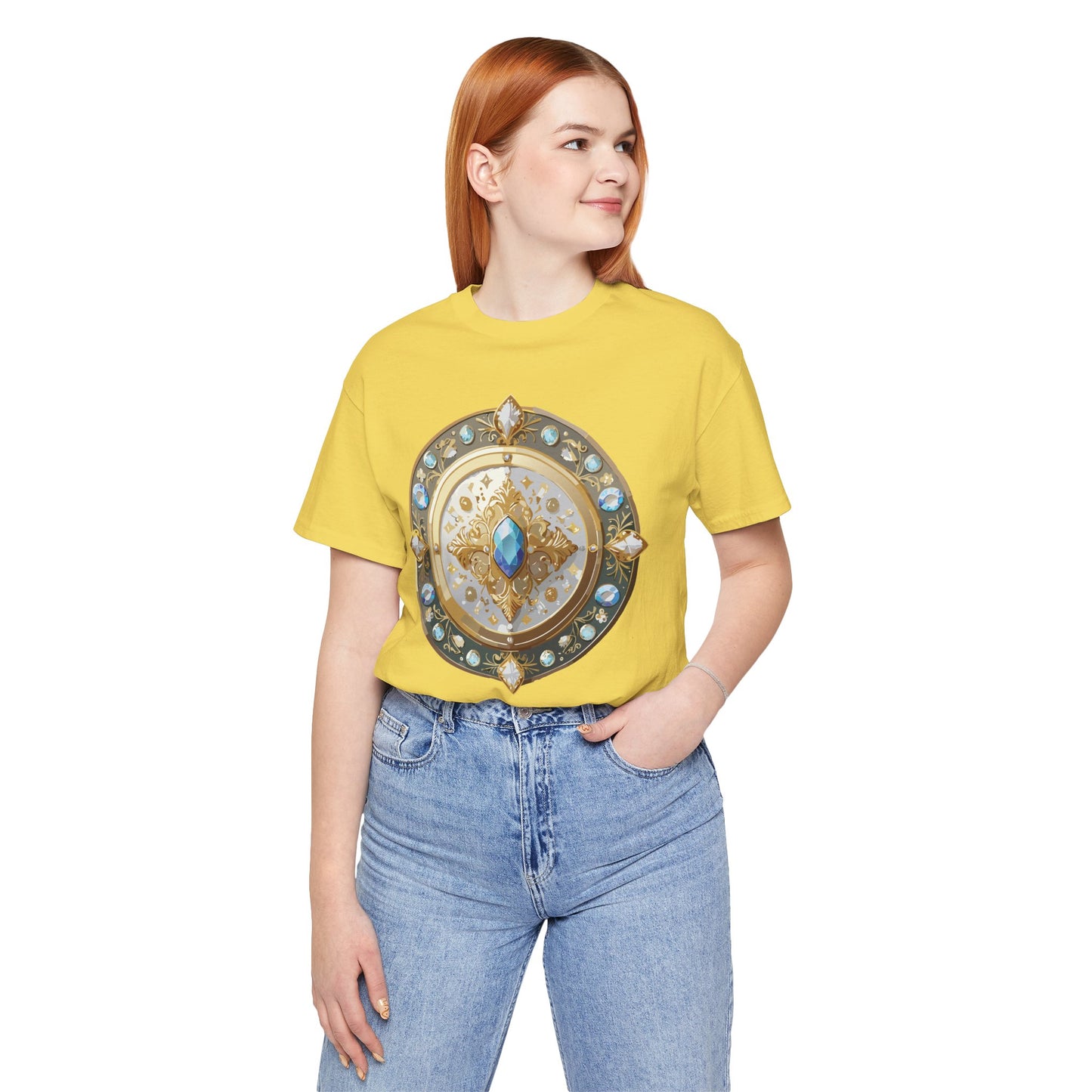 Medallion Shirt, Shirt with Medallion, Tee Shirt with Medal