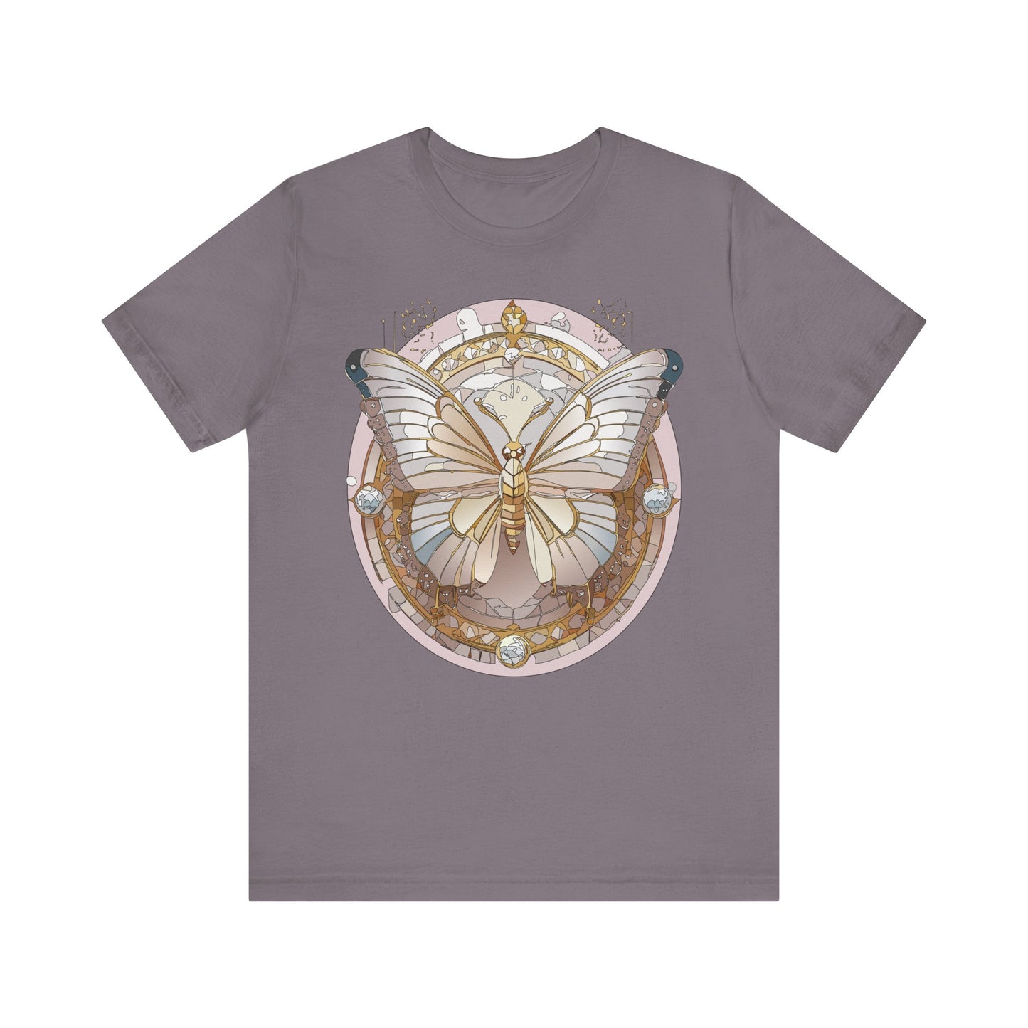 Butterfly Shirt, Shirt with Butterfly, Tee Shirt with Antique Butterfly