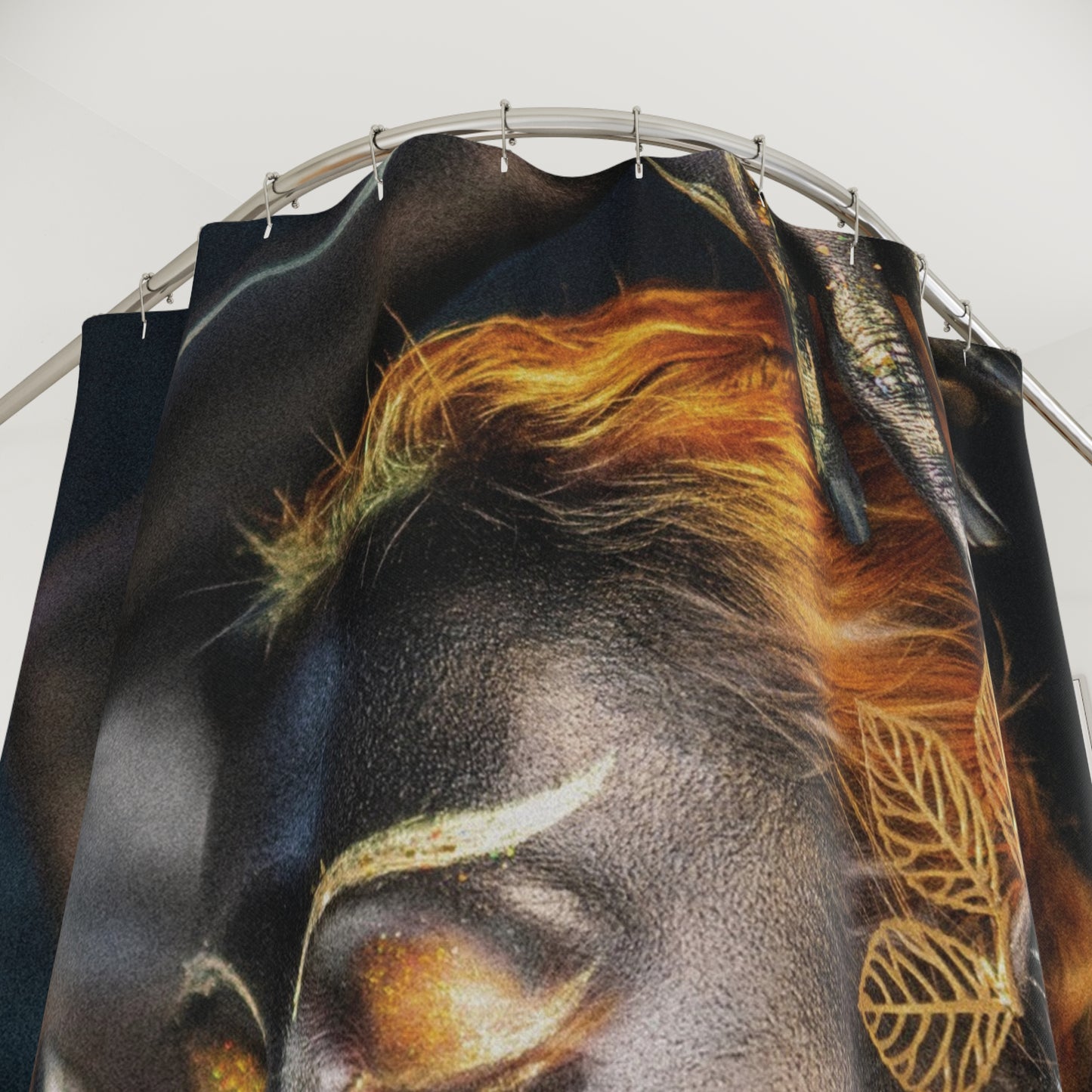 Woman Shower Curtain