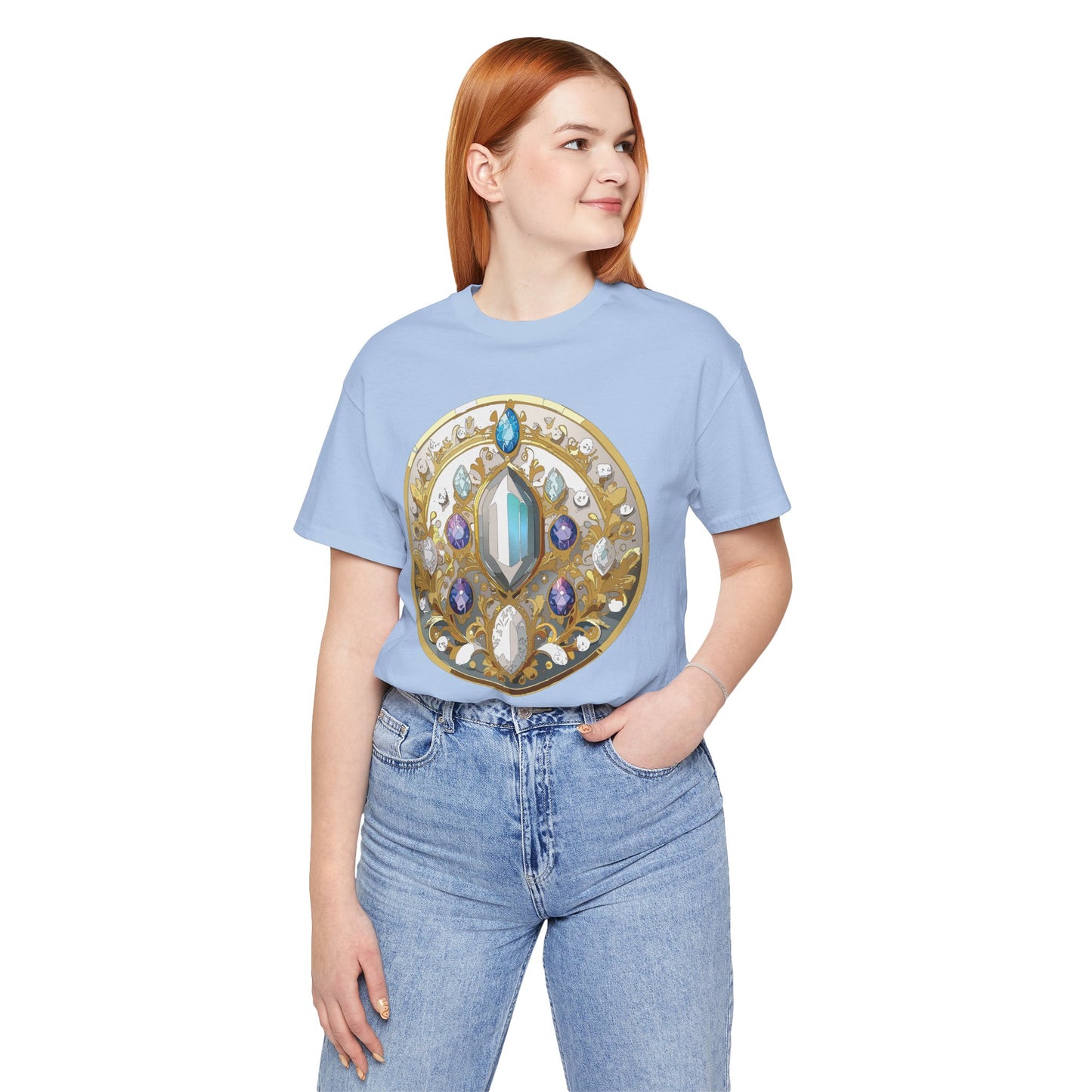 Medallion Shirt, Shirt with Medallion, Tee Shirt with Medal