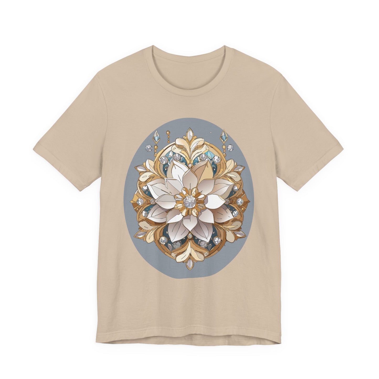 Floral Shirt, Flower Shirt, Tee Shirt with Antique Flower