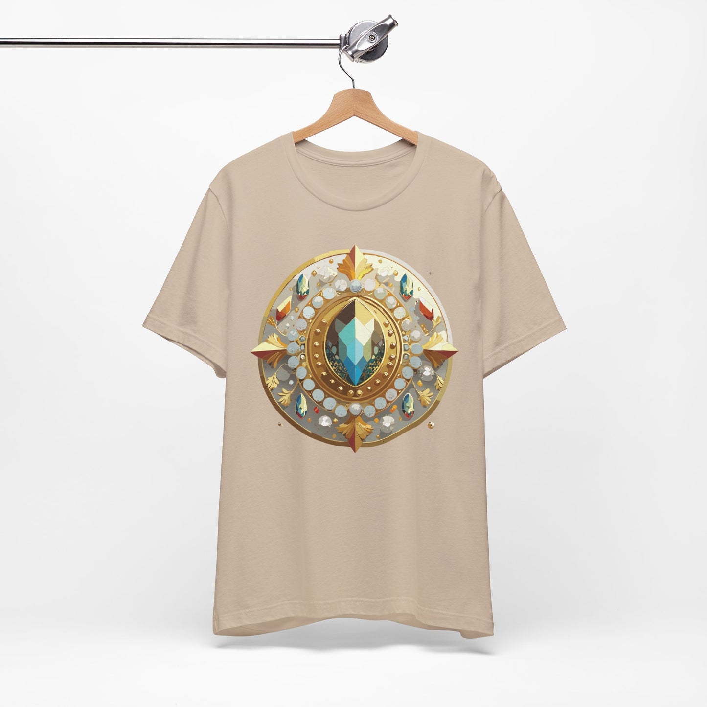 Medallion Shirt, Shirt with Medallion, Tee Shirt with Medal