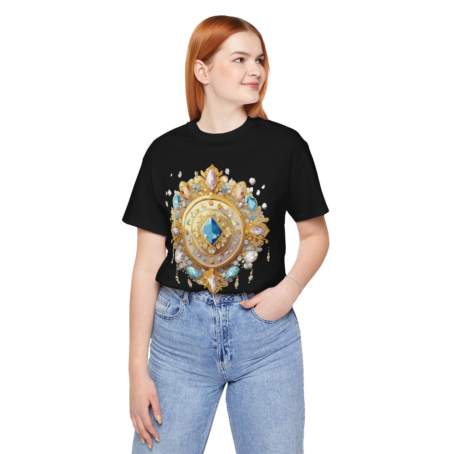Medallion Shirt, Shirt with Medallion, Tee Shirt with Medal