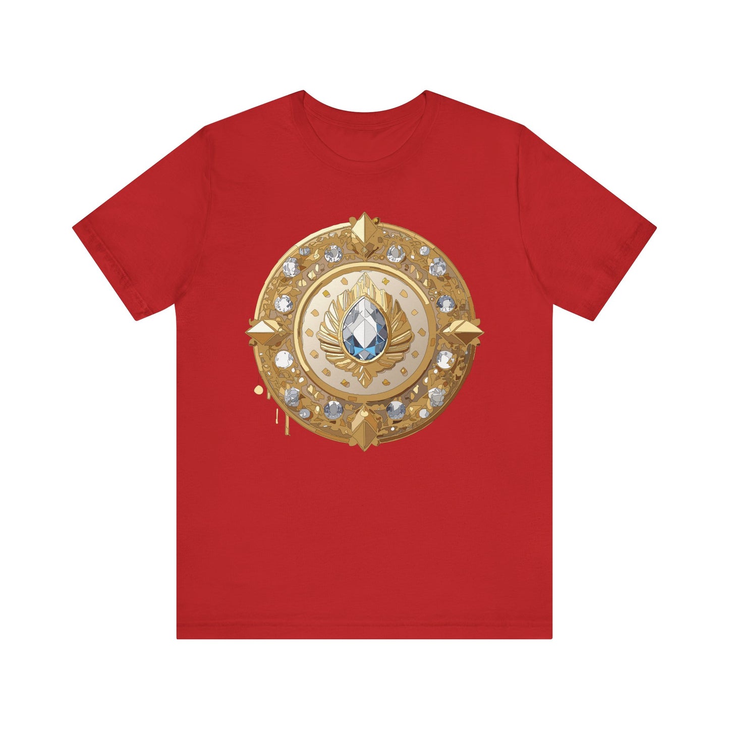 Medallion Shirt, Shirt with Medallion, Tee Shirt with Medal
