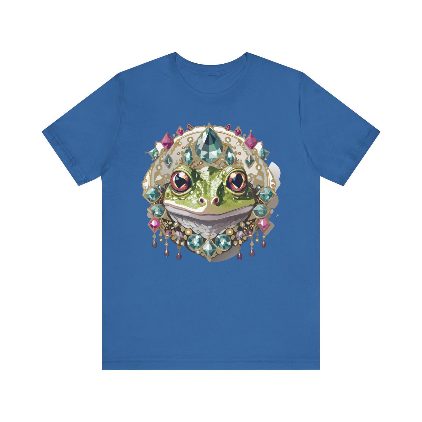Animal Shirt, Shirt with Animal, Tee Shirt with Gold Animal Medal, Shirt with Antique Animal Medallion