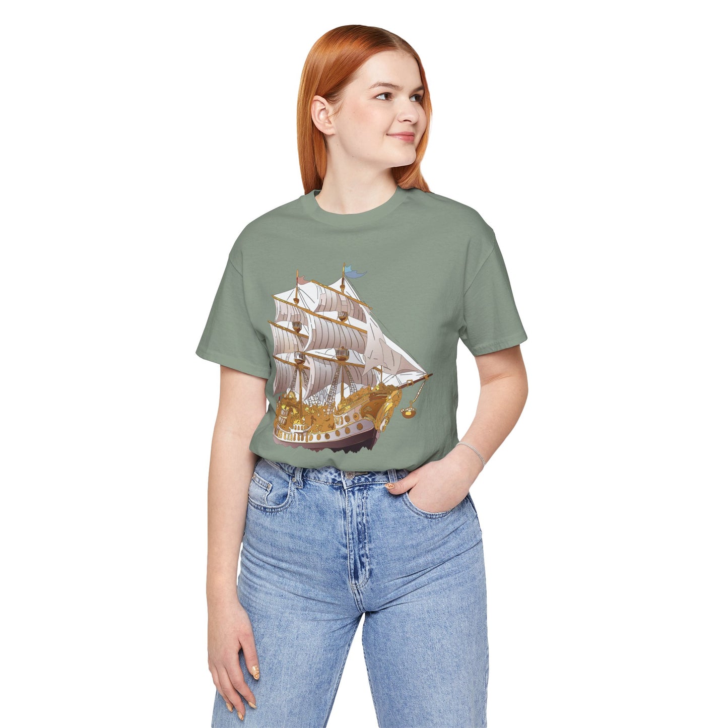 Ship Shirt, Shirt with Ship, Tee shirt with Ship