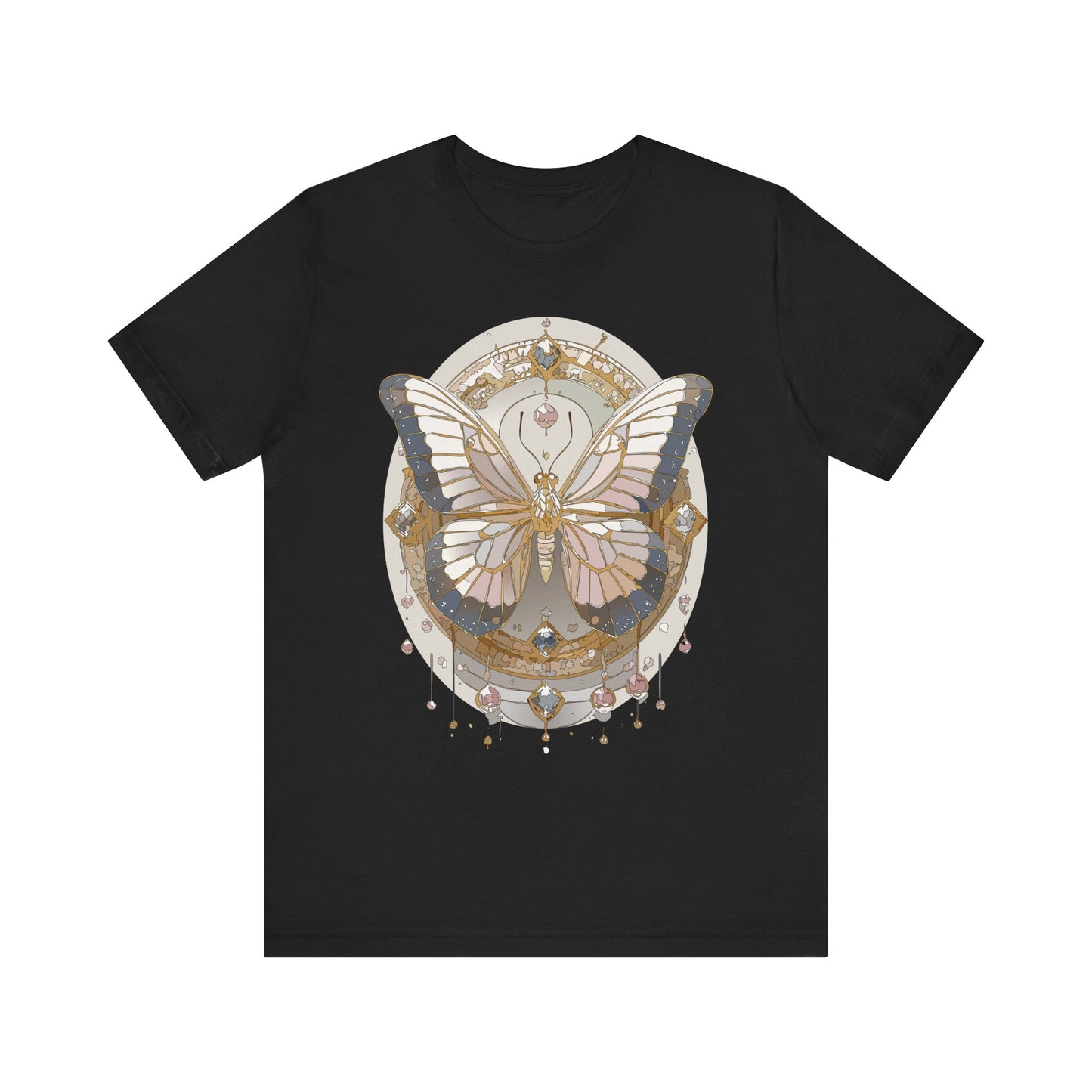 Butterfly Shirt, Shirt with Butterfly, Tee Shirt with Antique Butterfly