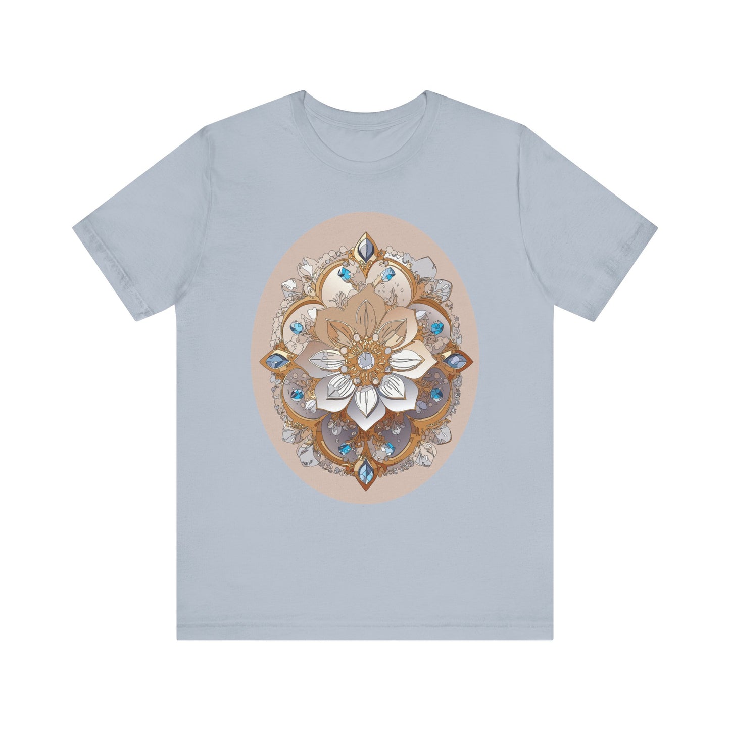 Floral Shirt, Flower Shirt, Tee Shirt with Antique Flower