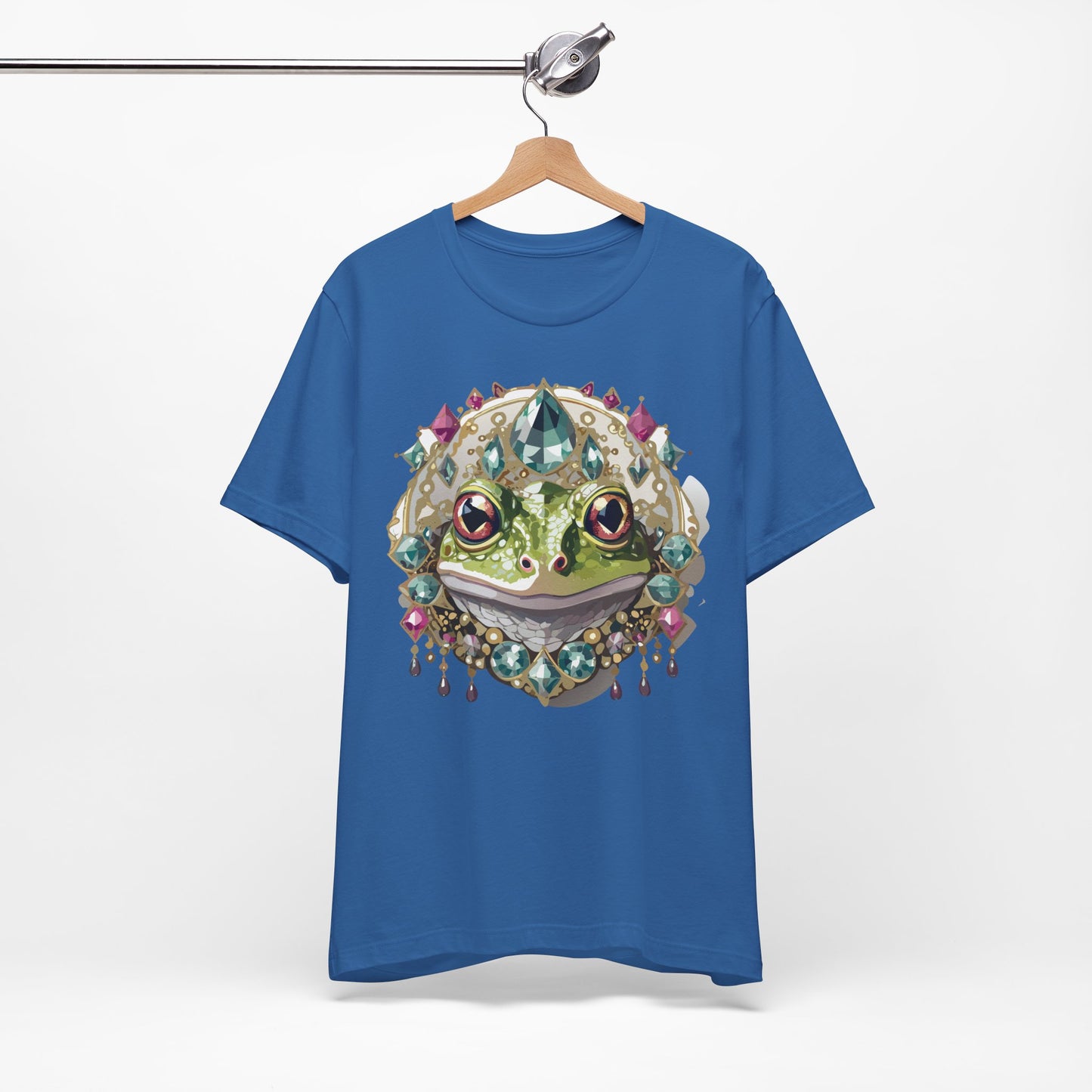 Animal Shirt, Shirt with Animal, Tee Shirt with Gold Animal Medal, Shirt with Antique Animal Medallion