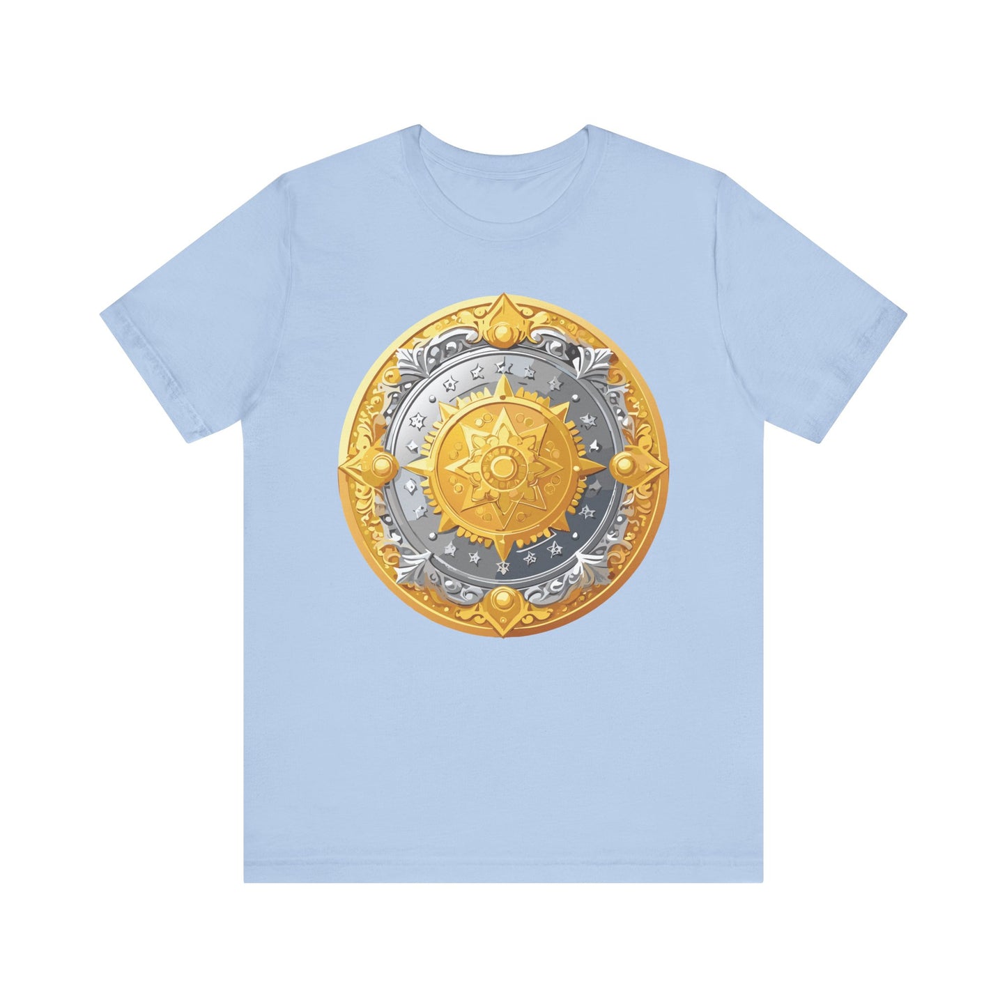 Coin Shirt, Shirt with Coin, Tee Shirt with Gold Coin, Shirt with Antique Coin