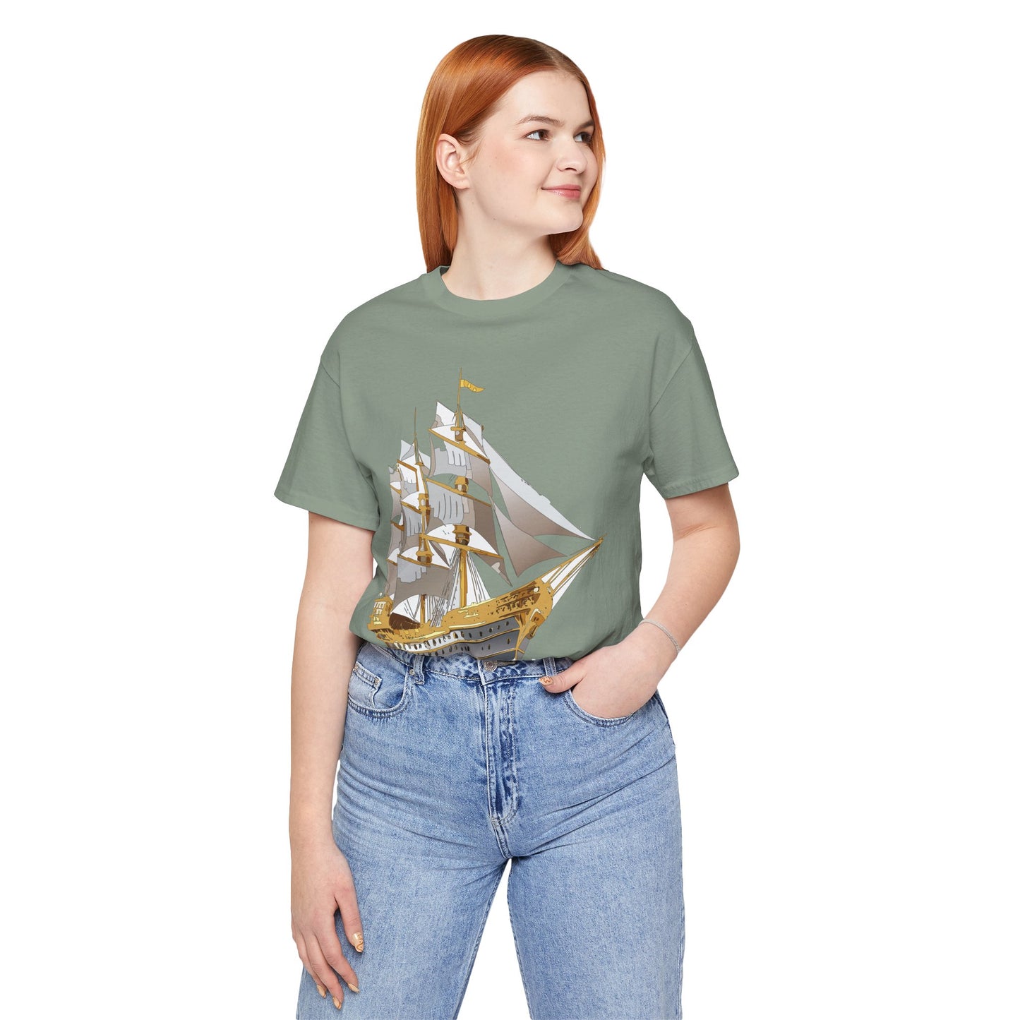 Ship Shirt, Shirt with Ship, Tee shirt with Ship