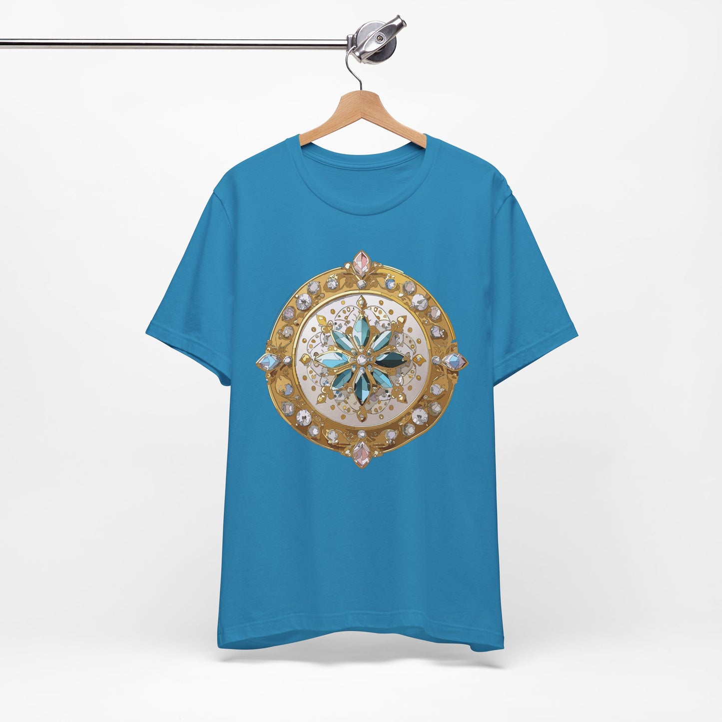Medallion Shirt, Shirt with Medallion, Tee Shirt with Medal