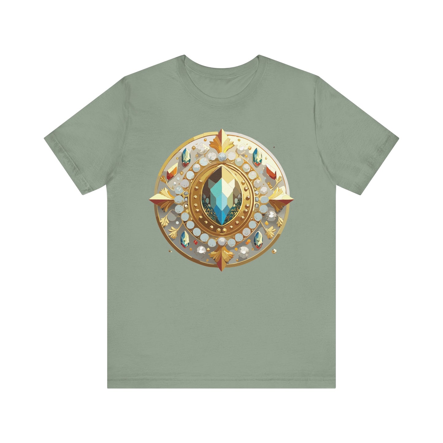 Medallion Shirt, Shirt with Medallion, Tee Shirt with Medal