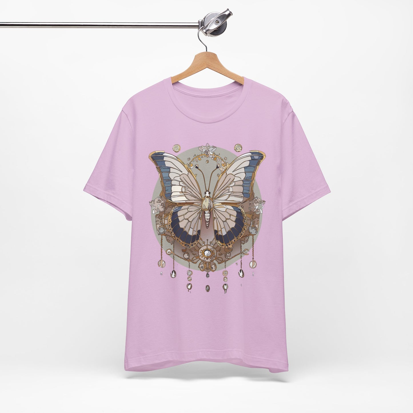Butterfly Shirt, Shirt with Butterfly, Tee Shirt with Antique Butterfly