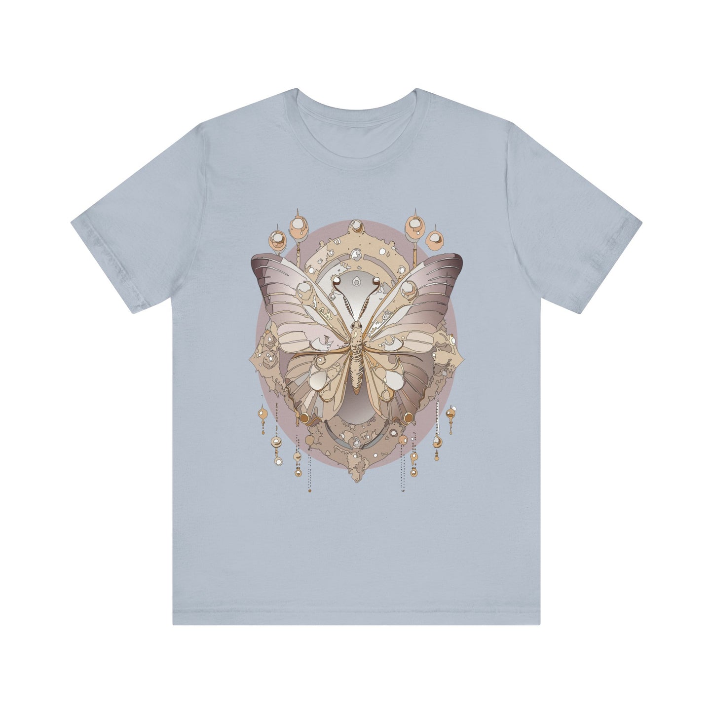 Butterfly Shirt, Shirt with Butterfly, Tee Shirt with Antique Butterfly