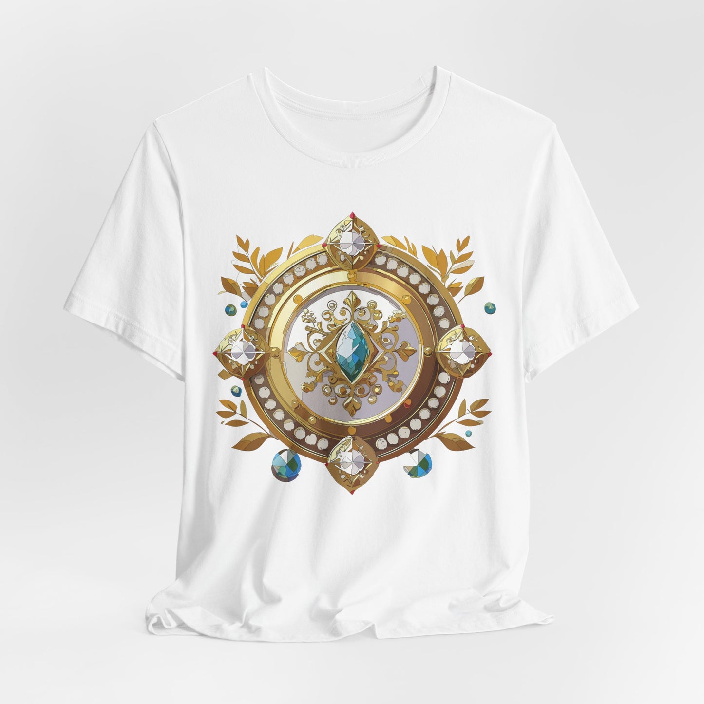 Medallion Shirt, Shirt with Medallion, Tee Shirt with Medal