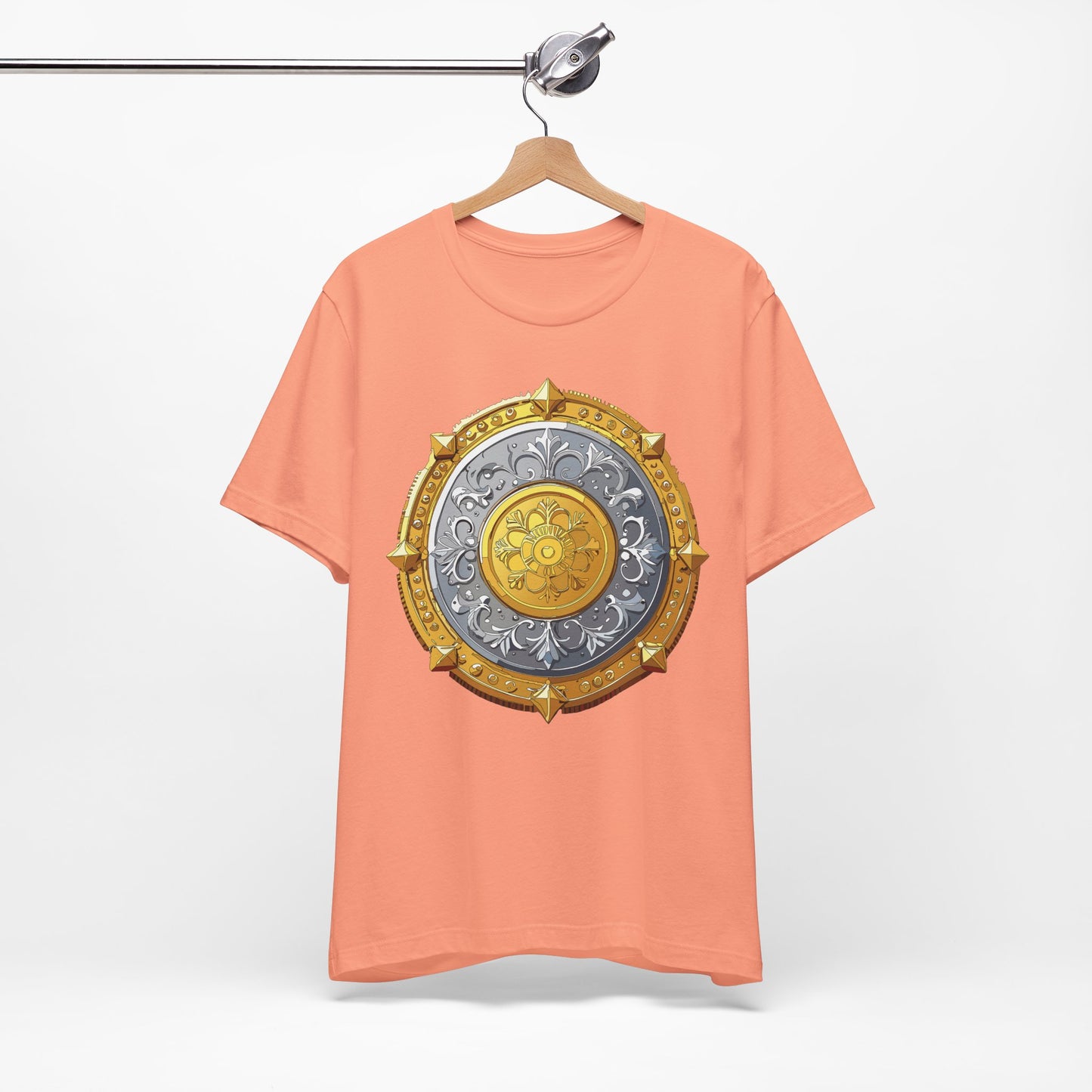 Coin Shirt, Shirt with Coin, Tee Shirt with Gold Coin, Shirt with Antique Coin
