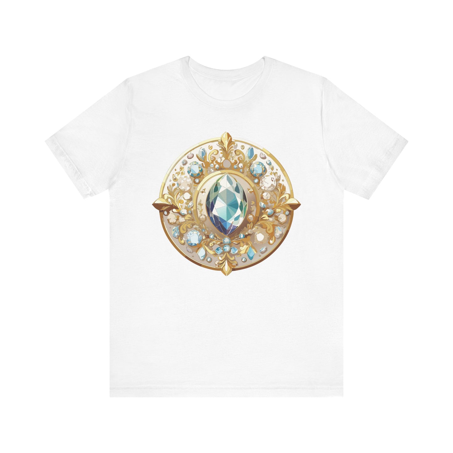 Medallion Shirt, Shirt with Medallion, Tee Shirt with Medal