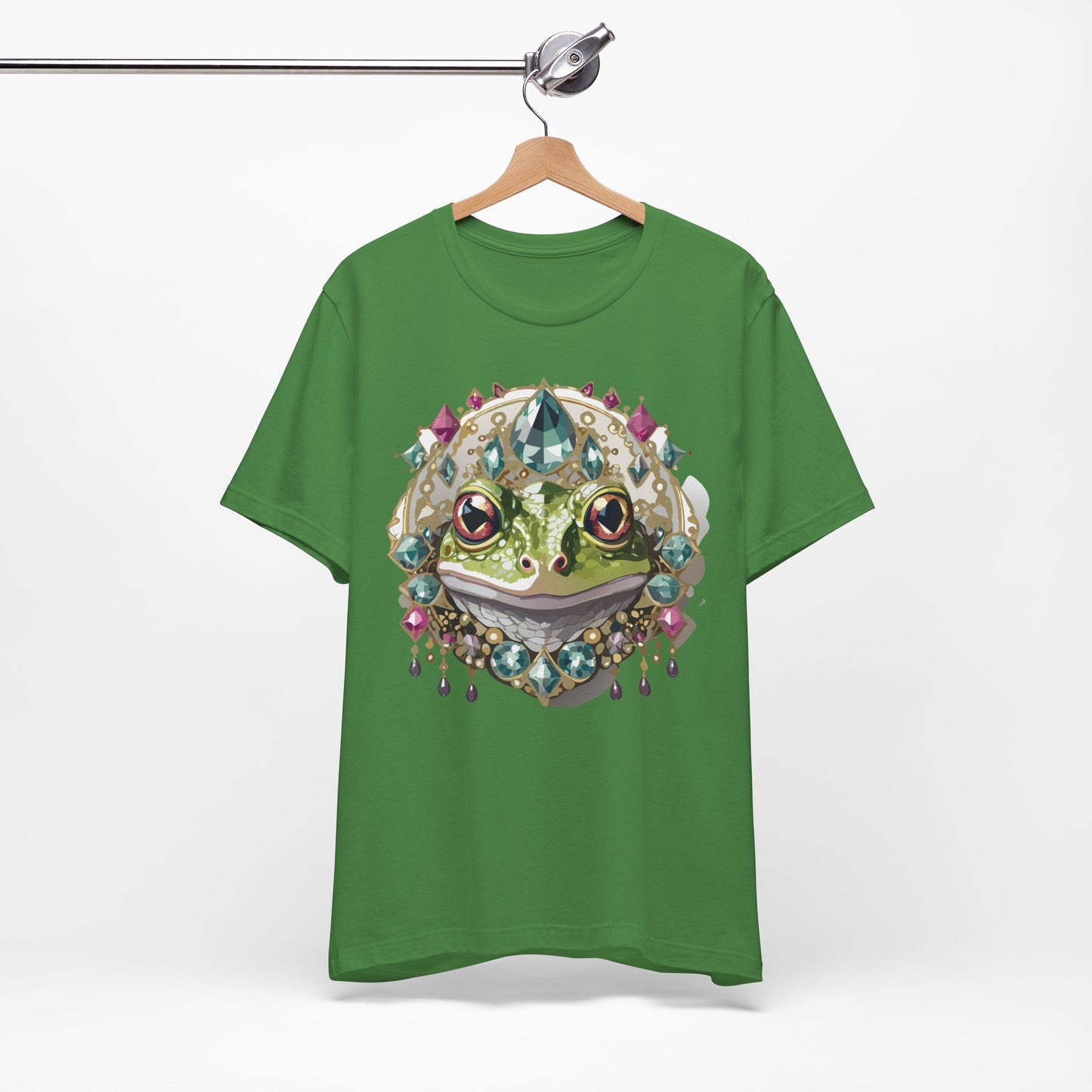 Animal Shirt, Shirt with Animal, Tee Shirt with Gold Animal Medal, Shirt with Antique Animal Medallion