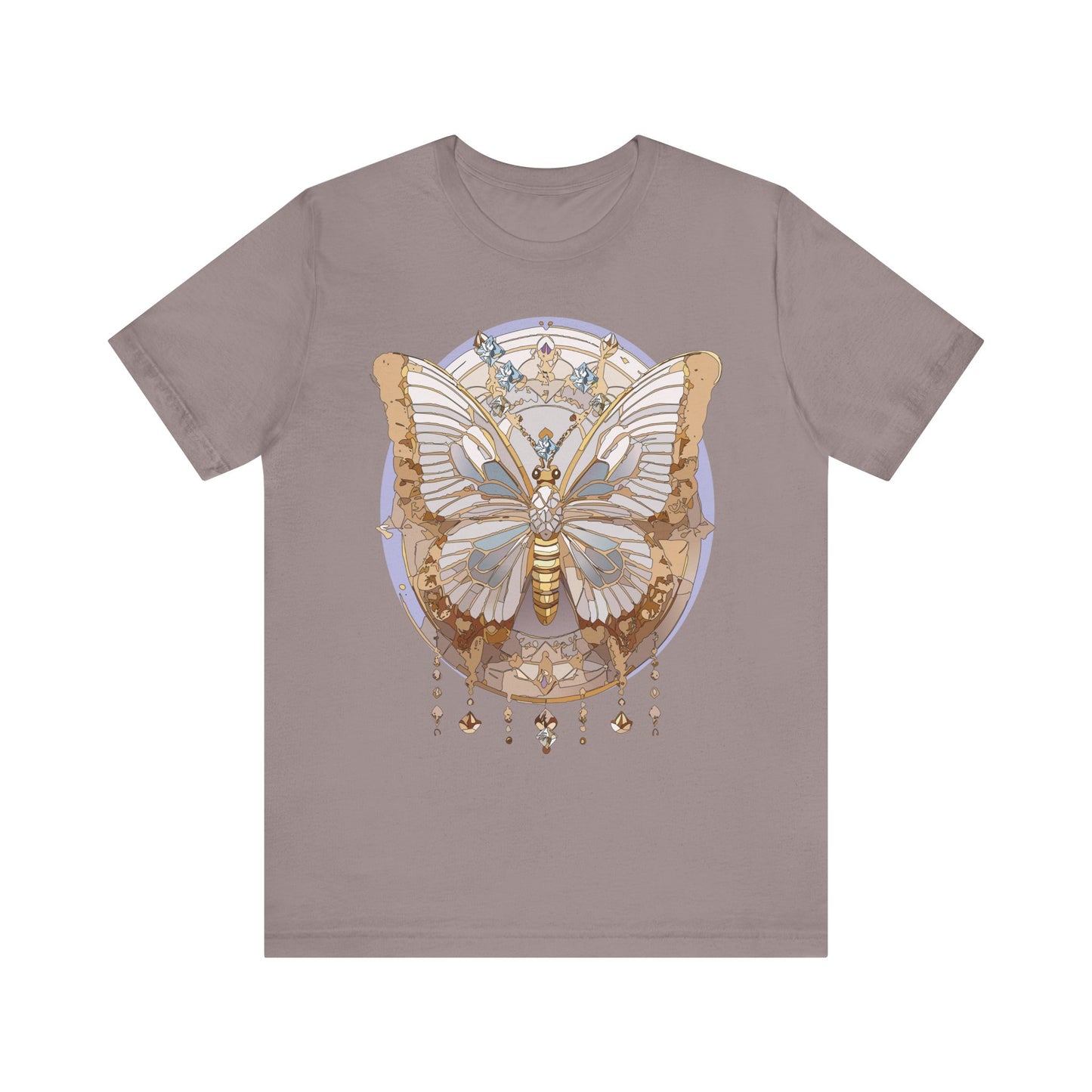Butterfly Shirt, Shirt with Butterfly, Tee Shirt with Antique Butterfly
