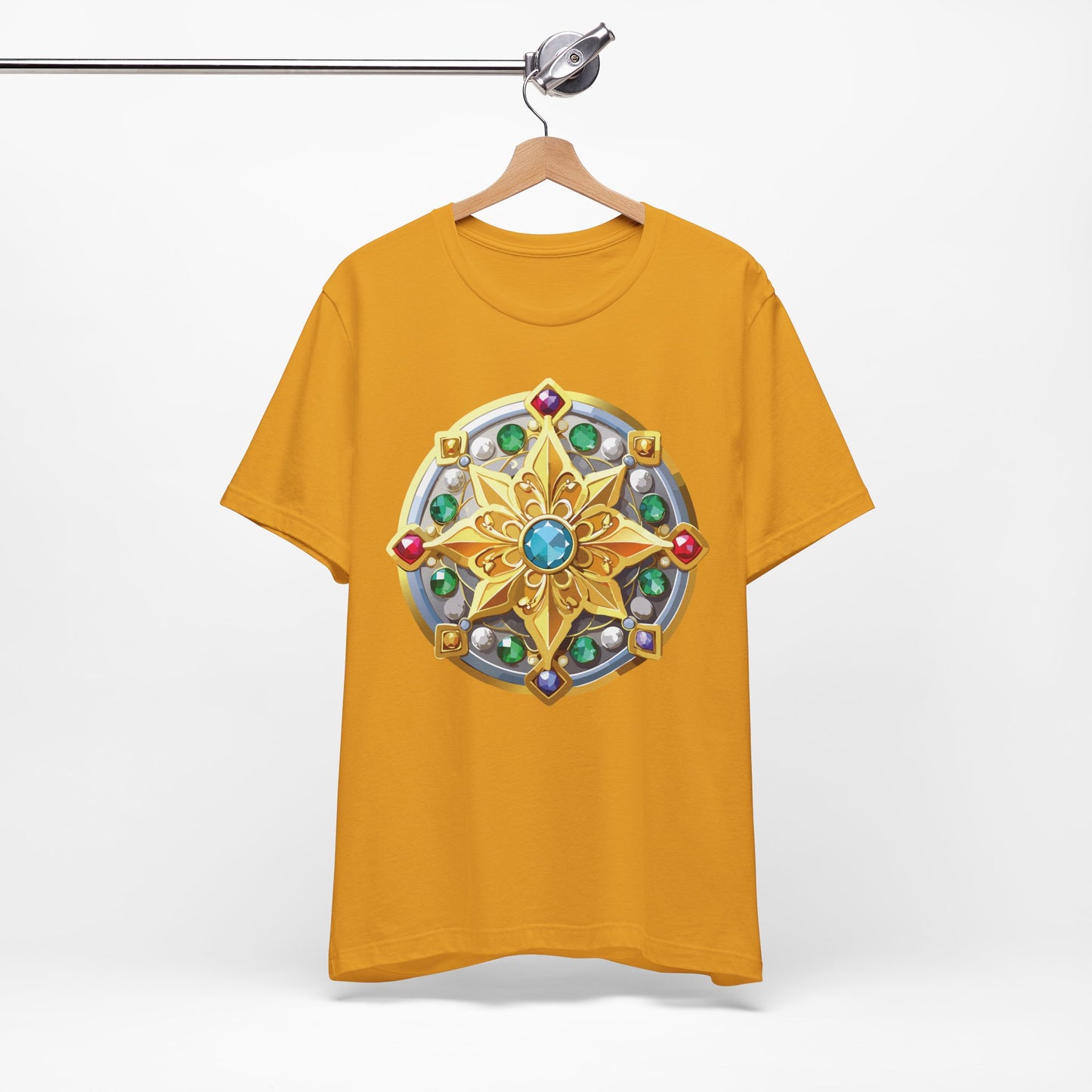 Medallion Shirt, Shirt with Medallion, Tee Shirt with Medal