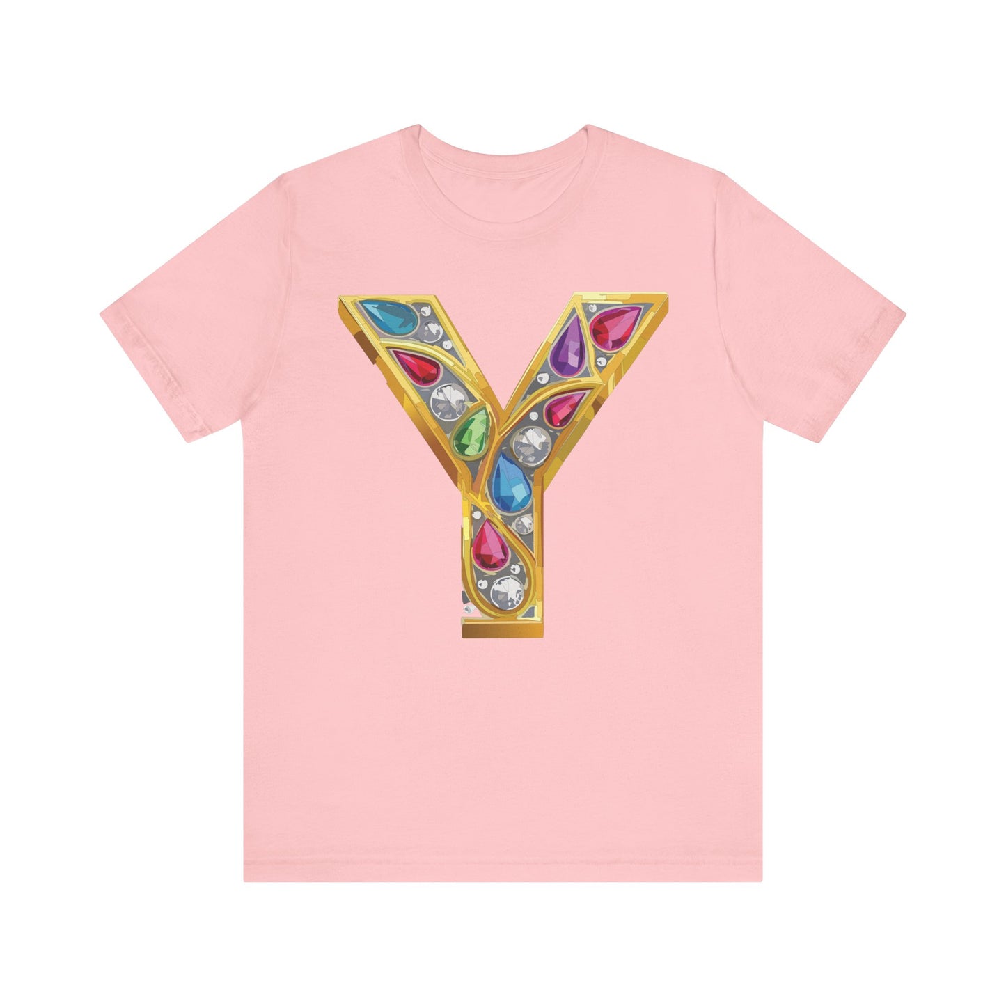Letter Shirt, Shirt with Letters, Tee Shirt with Gold Letter, Shirt with Antique Letters