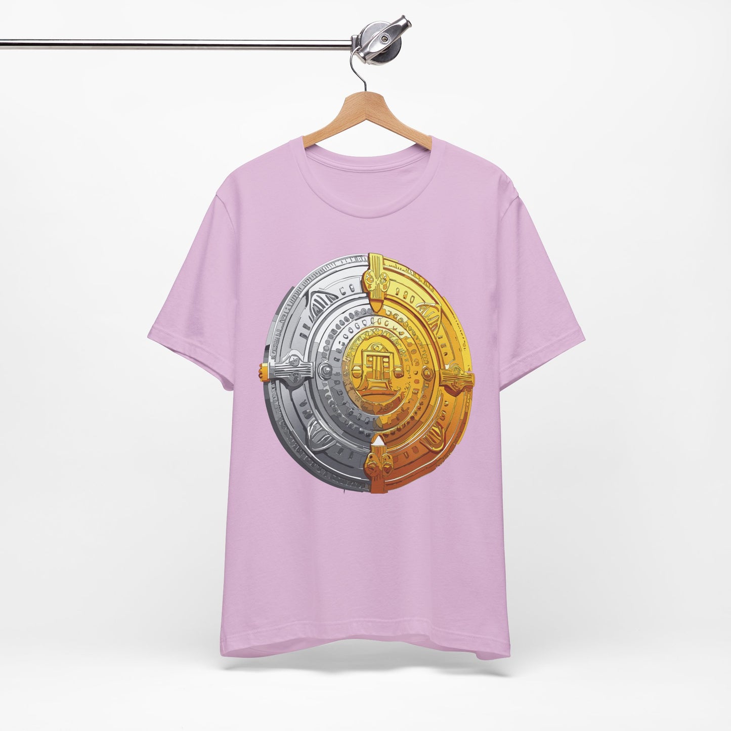 Coin Shirt, Shirt with Coin, Tee Shirt with Gold Coin, Shirt with Antique Coin