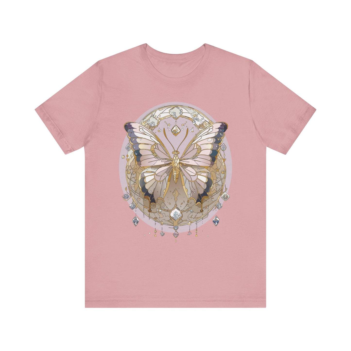 Butterfly Shirt, Shirt with Butterfly, Tee Shirt with Antique Butterfly