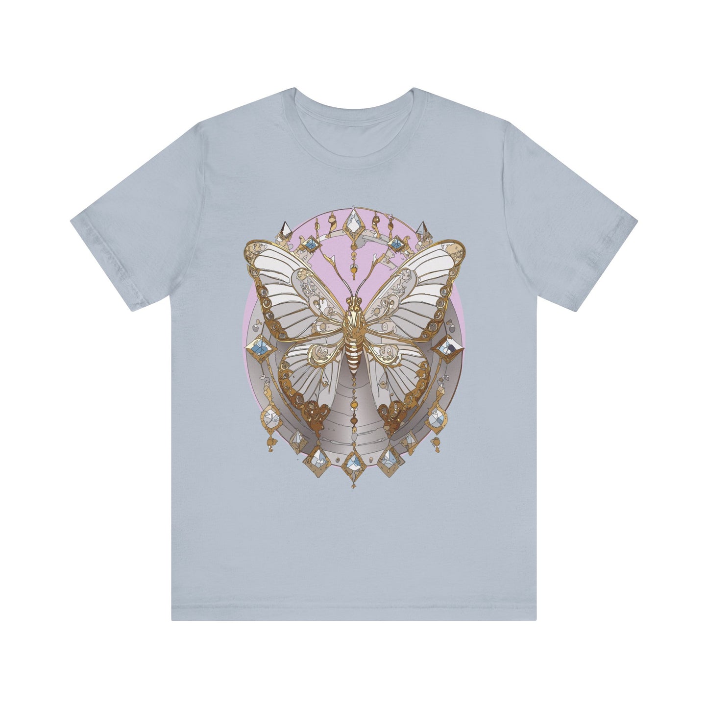 Butterfly Shirt, Shirt with Butterfly, Tee Shirt with Antique Butterfly